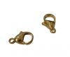 Steel fish lock 10mm Gold