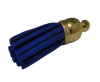 Tussels-Suede-Gold Caps-Blue-30mm