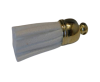 Tussels-Suede-Gold Caps-White-30mm