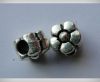 Zamac Silver Plated Beads CA3056