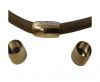 Zamak magnetic claps MGL-8-10MM-ROSE GOLD