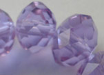 Faceted Glass Beads-4mm-Aqua-Marine