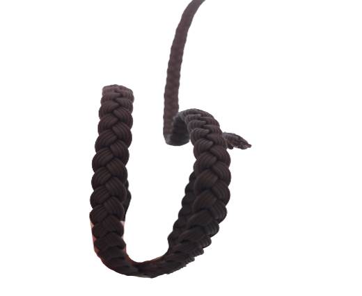 Flat Braided Rubber Cord - Style - 3