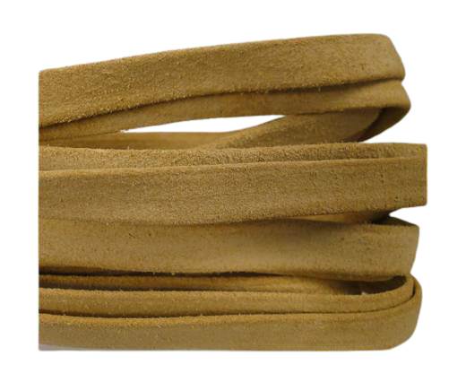 Flat Suede Leather-10mm-Natural