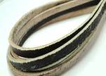 Flat Vintage Leather - 5mm - Dark Brown