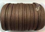 Flat Wax Cotton Cords - 3mm - Taupe