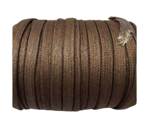Flat Wax Cotton Cords - 3mm - Taupe