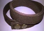 Full Real Leather bracelets - Brown- 43cms