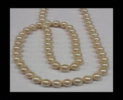 High quality pearls 6 mm Cream