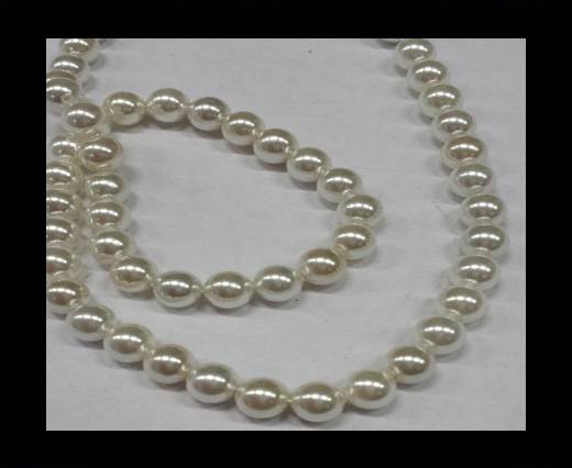 High quality pearls 6 mm White