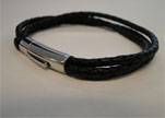 Unisex Leather Bracelet MLBSS-21