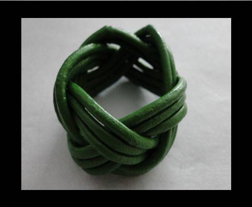 Leather-Ring-Green