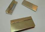 Zamak magnetic claps MGL-215-47*4mm-gold
