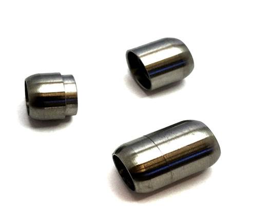 Stainless Steel Magnetic Clasp,Steel matt,MGST-03 10mm