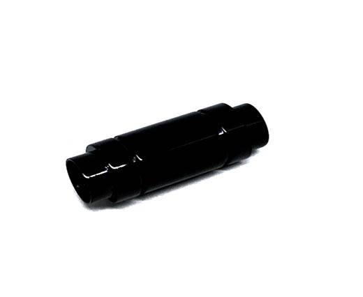 Stainless Steel Magnetic Clasp,Black,MGST-12 8mm