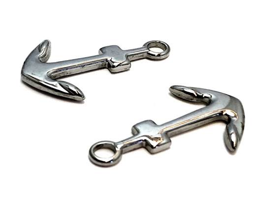 Stainless Steel Anchor Clasp,Steel,MGST-206-38*25*3mm