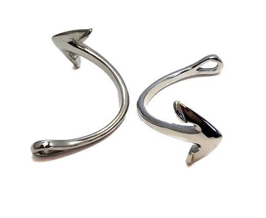 Stainless Steel Anchor Clasp,Steel,MGST-235-62*32*5mm