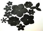 Mix flower packet -Black-Style1