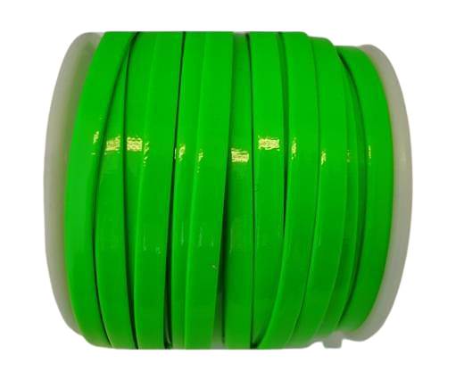 Nappa Flat PU -Neon Green-5mm