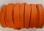 Nappa Flat PU Leather-Orange-10mm