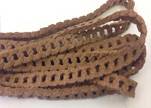 Nappa Leather - chain style - 5mm - Camel