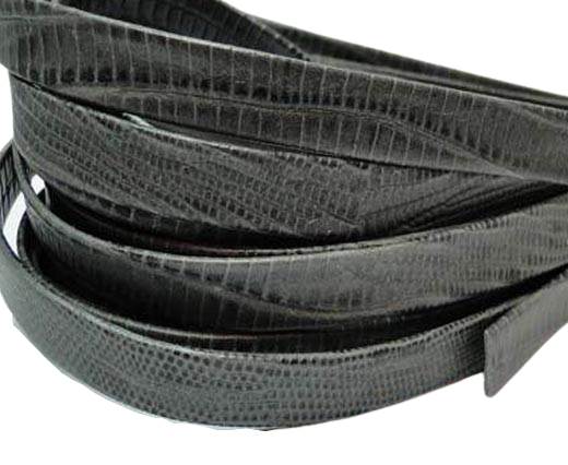 Nappa Leather Flat -10mm-Lizard Grey