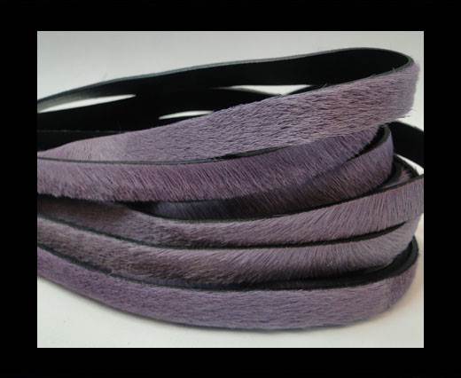 Pony Hair Leather- 10mm-Violet