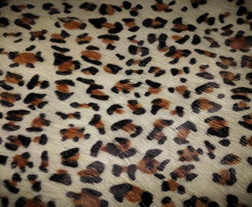 Print 12- Hair-On Cow Hide Leather