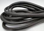 Real Nappa Leather Cords-Dark Grey-10mm