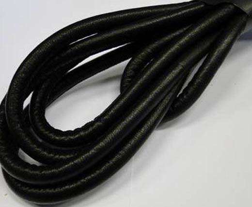 Real Nappa Leather Cords- Black-8mm
