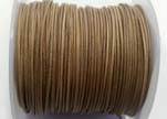 Round Leather Cord -1mm- SE Vintage Taupe