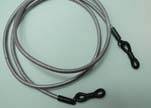 Round Leather Glass Hangers - 3mm -METALLIC PURPLE
