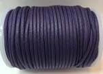 Round Wax Cotton Cords - 3mm  - Lavender1