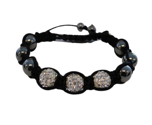 Shamballa style bracelet discount