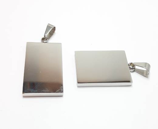 Stainless steel pendant SSP-202-22.5-BY-33mm