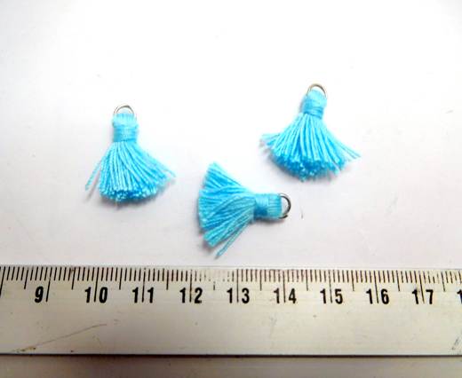 Cotton Tussels - 1,5mm - Turquoise
