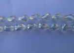 Water Glass Beads -8mm*11mm-Crystal AB