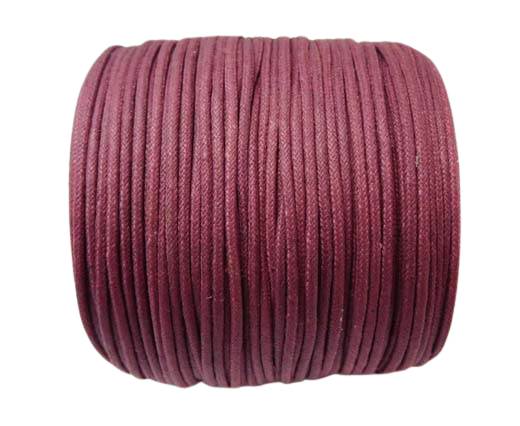Wax Cotton Cords - 1,5mm - Burgundy