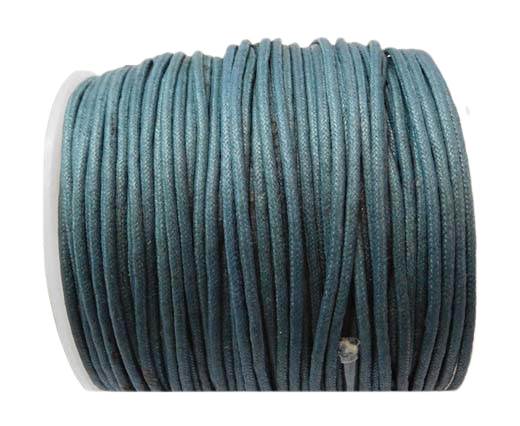 Wax Cotton Cords - 1,5mm - Ink Blue