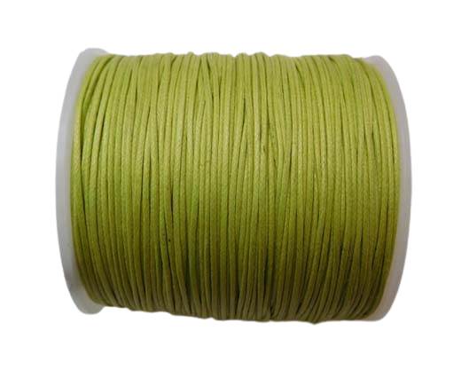 Wax Cotton Cords - 1mm - Apple Green