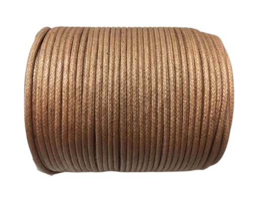 Wax Cotton Cords - 1mm - Dark Natural