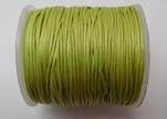 Wax Cotton Cords - 0,5mm - Apple Green