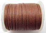 Wax Cotton Cords - 0,5mm - Dark Brown