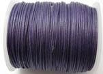 Wax Cotton Cords - 1mm - Dark Lavender