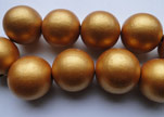 Wooden Beads-25mm-Dark Gold