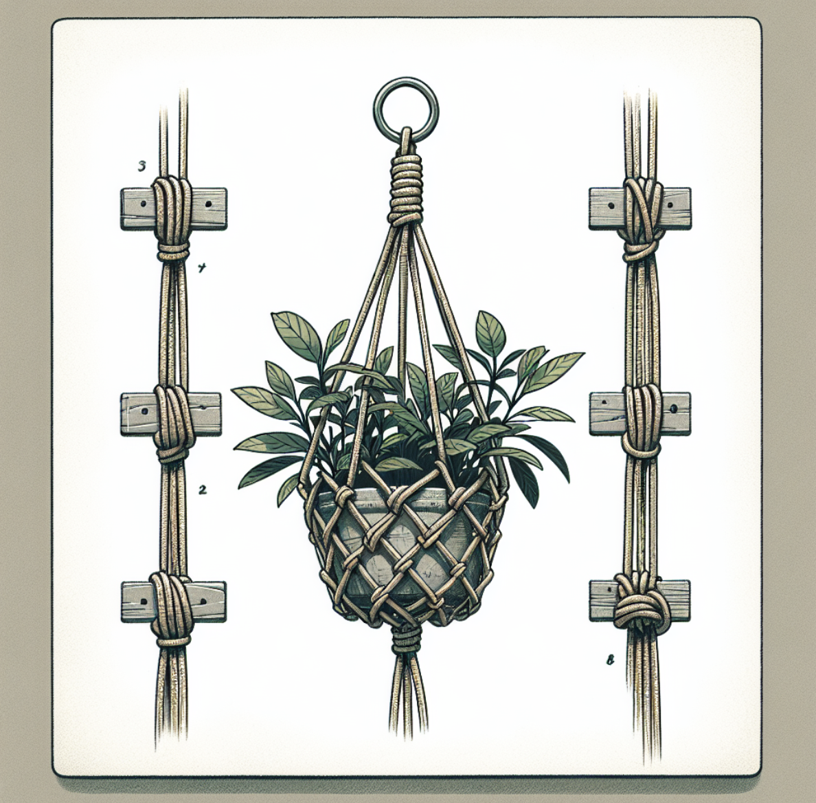leather cord hanger