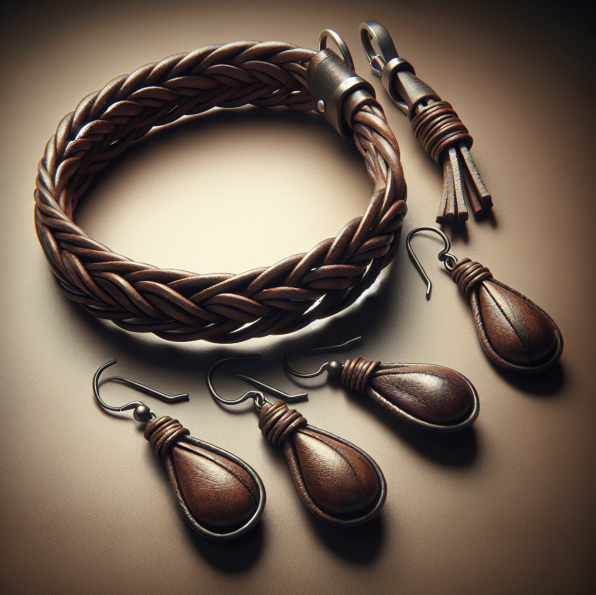 leather cord made jewelry