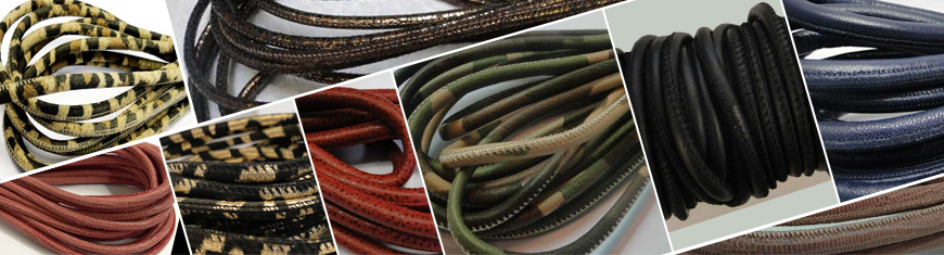 4mm Round Bolo Twist Leather Cord