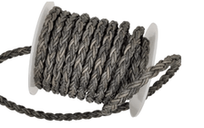 Round Braided Leather Cords