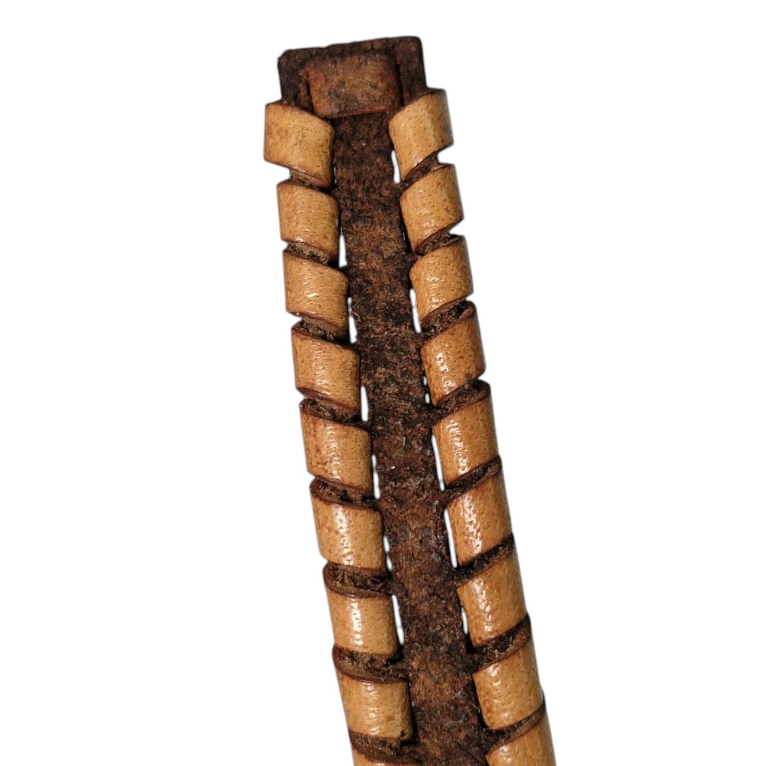 BRUGES BRAIDED STYLE - 11X6MM - TAN
